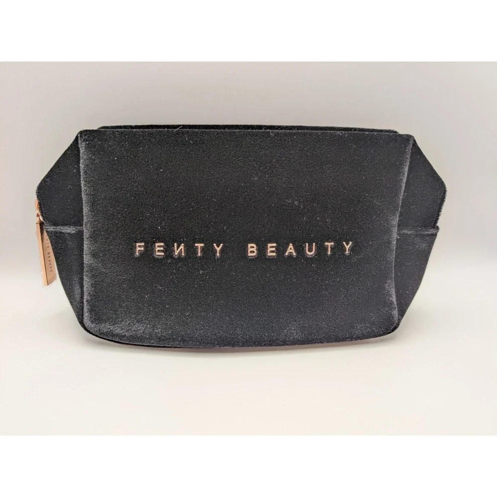 Fenty Beauty Velvet Nightz Travel Makeup Bag Cosmetic Case Limited Edition Zip